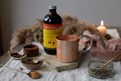 Ceremonial Hot Chocolate with Udos Oil